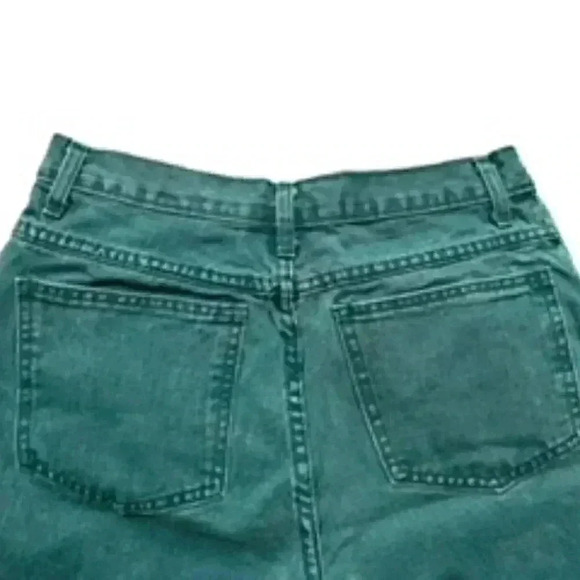 Disney Mickey Inc Turquoise Shorts‎ Girls Large embroidered Mickey Mouse Bermuda - Picture 4 of 9